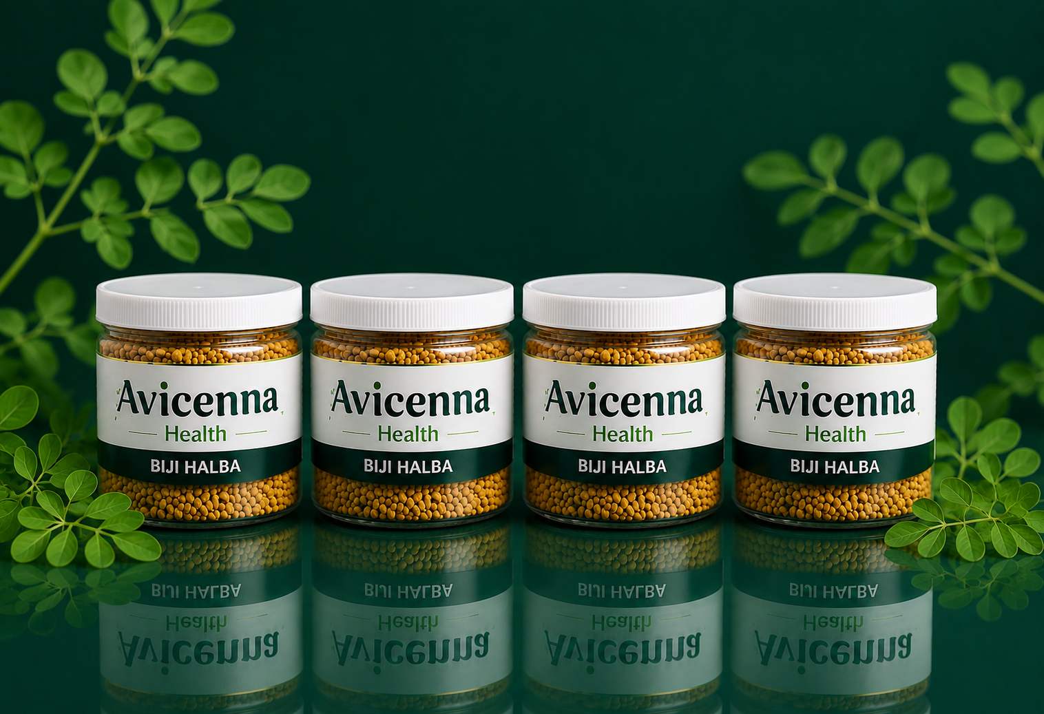 Paket 30 Hari Halba Avicenna Health isi 4 toples